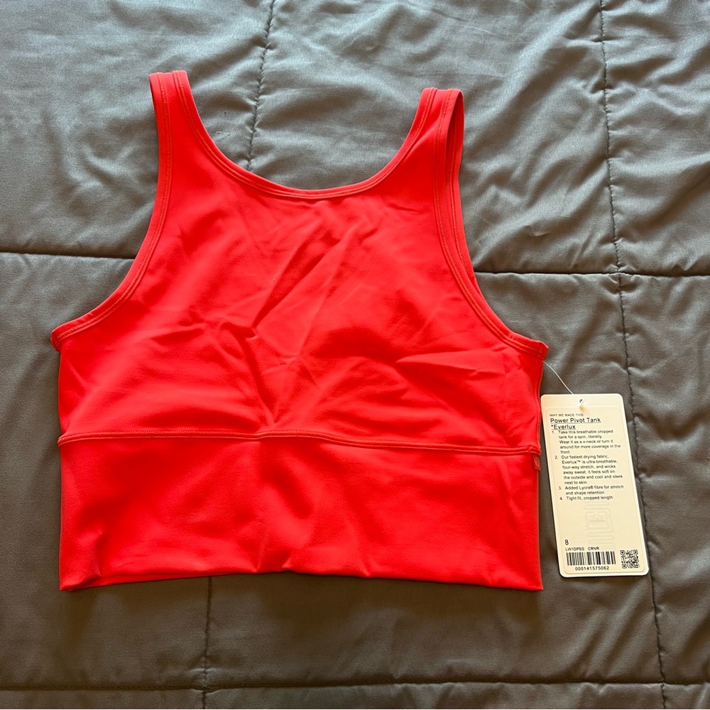 Power pivot lululemon tank